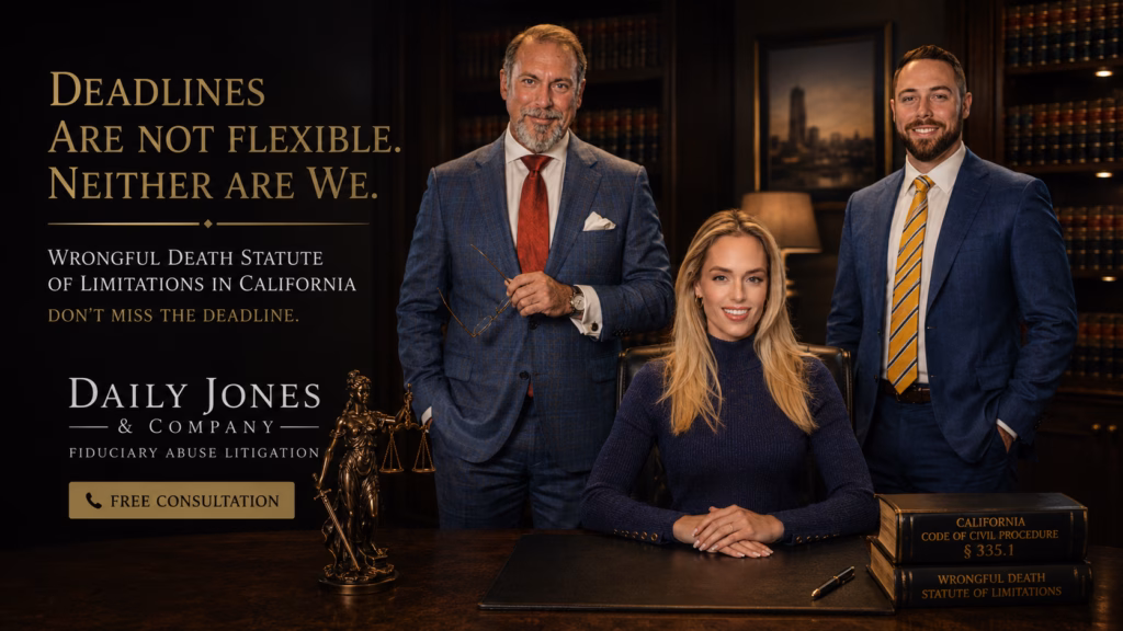 Wrongful death statute of Limitations in California